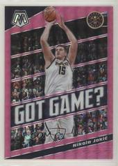 Nikola Jokic [Pink Fluorescent] #19 Basketball Cards 2019 Panini Mosaic Got Game Prices