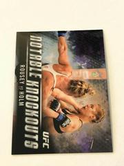 Holly Holm Ufc Cards 2018 Topps UFC Notable Knockouts Prices