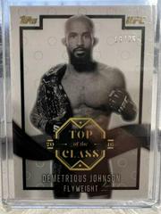 Demetrious Johnson [Silver] #TOC-2 Ufc Cards 2016 Topps UFC Top of the Class Prices