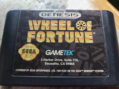 Cartridge (Front) | Wheel of Fortune Sega Genesis