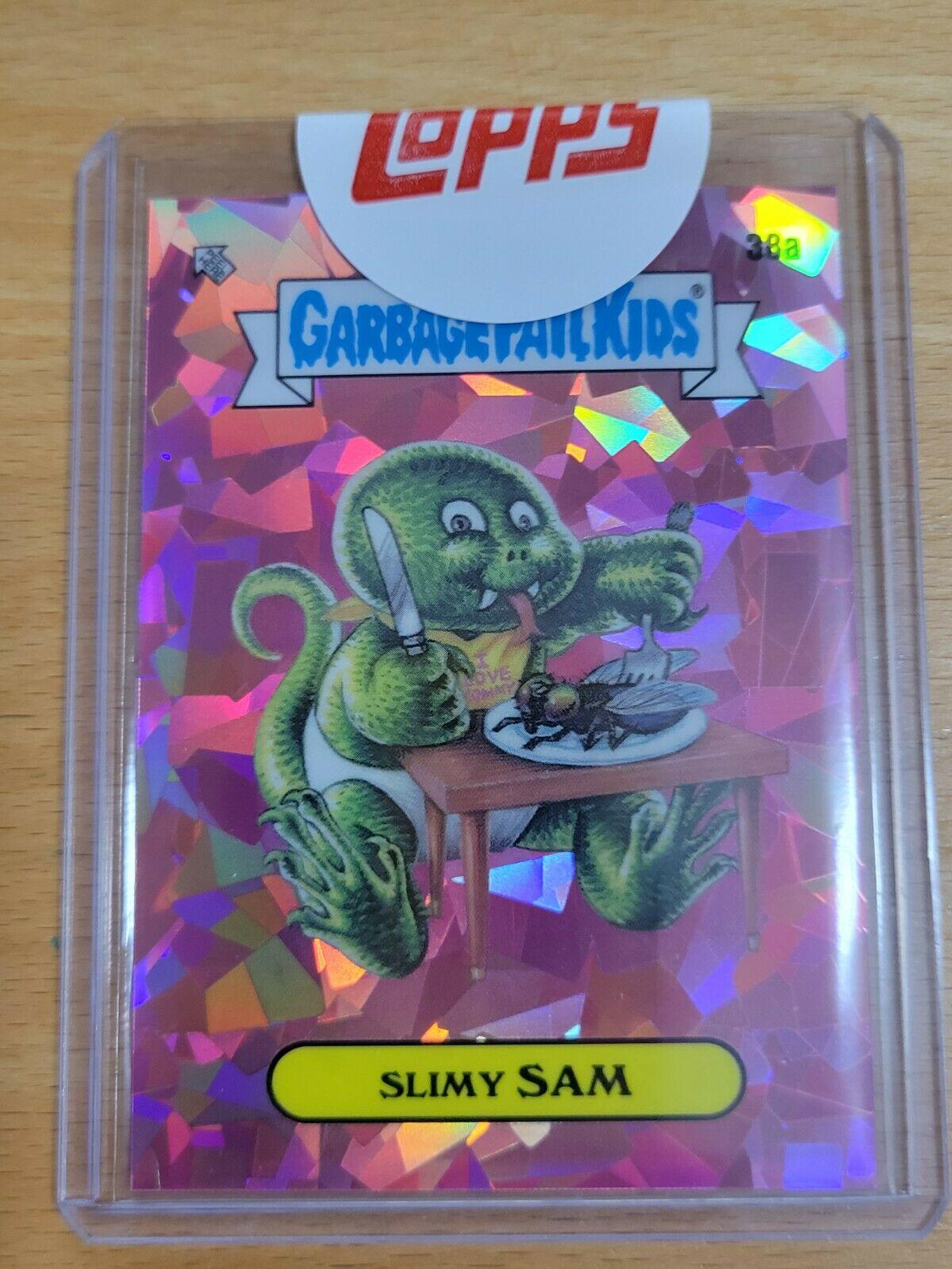 Slimy SAM [Pink] #38a Garbage Pail Kids 2020 Sapphire