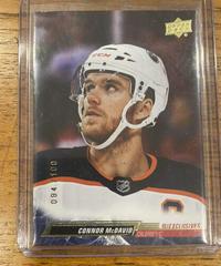 Connor McDavid [Exclusives] Hockey Cards 2022 Upper Deck Prices