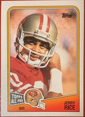 Jerry Rice #43 Football Cards 1988 Topps Prices