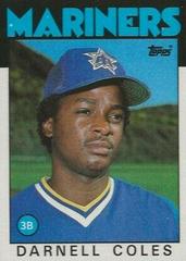 Darnell Coles #337 Baseball Cards 1986 Topps Prices