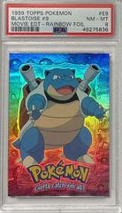 Blastoise [Rainbow Foil] #E9 Pokemon 1999 Topps Movie Evolution Prices
