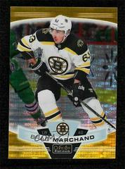 Brad Marchand [Seismic Gold] Hockey Cards 2019 O Pee Chee Platinum Prices