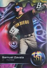 Samuel Zavala [Pink] Baseball Cards 2023 Bowman Platinum Top Prospects Prices