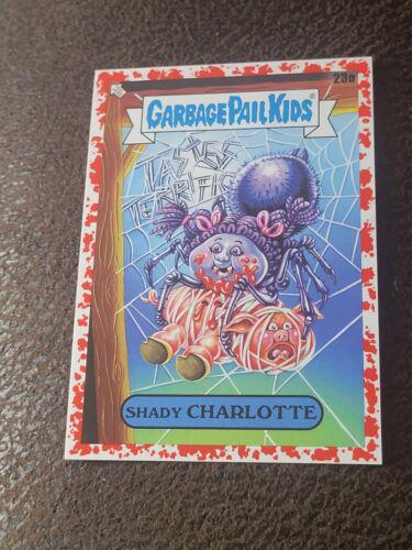 Shady Charlotte [Red] #23a Garbage Pail Kids Book Worms