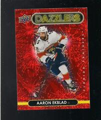 Aaron Ekblad [Red] Hockey Cards 2021 Upper Deck Dazzlers Prices