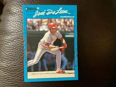 Jose DeLeon Baseball Cards 1990 Donruss Best NL Prices