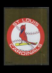 Cardinals Logo #381 Baseball Cards 1988 Panini Stickers Prices