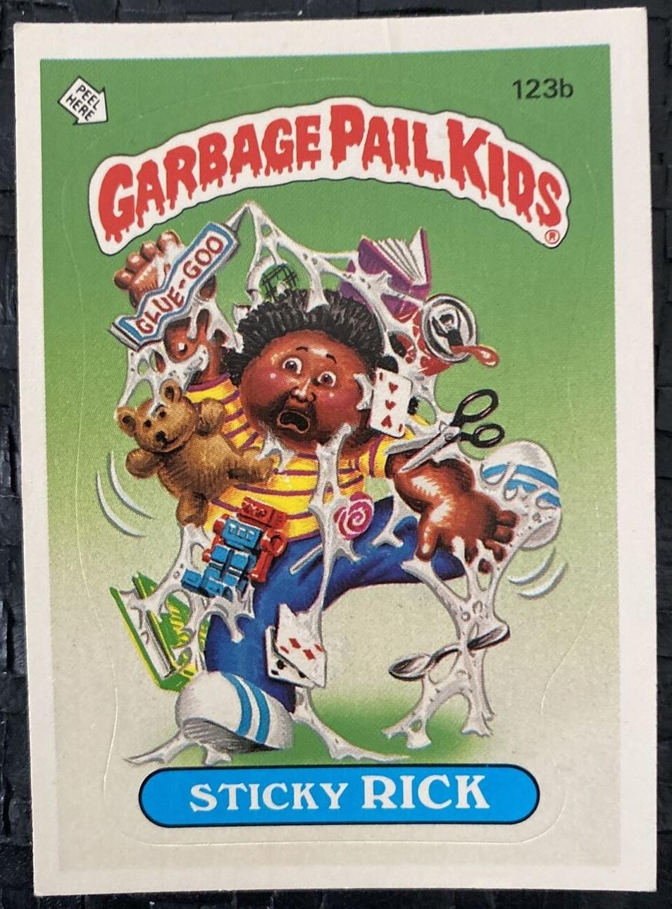 Sticky RICK #123b Prices | 1986 Garbage Pail Kids | GPK Cards