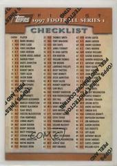 Checklist [Refractor] Football Cards 1997 Topps Finest Prices