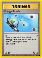 Energy Search [1st Edition] Pokemon Fossil Prices