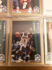 Doug West #139 Basketball Cards 1992 Fleer Prices