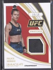 Felice Herrig [Gold] Ufc Cards 2021 Panini Immaculate UFC Swatches Prices