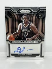 Day'Ron Sharpe #RP-DAY Basketball Cards 2021 Panini Prizm Rookie Penmanship Prices