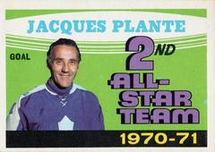 Jacques Plante #256 Hockey Cards 1971 O-Pee-Chee Prices