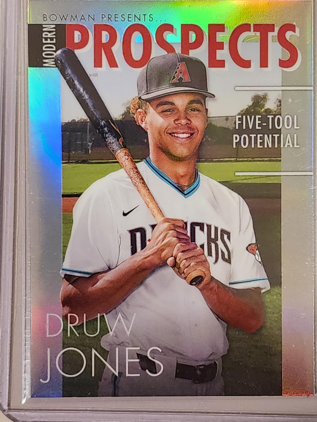 Druw Jones MP3 Prices 2023 Bowman Modern Prospects Baseball Cards
