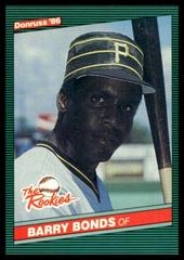 Barry Bonds Baseball Cards 1986 Donruss Rookies Prices