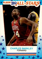 Charles Barkley Basketball Cards 1989 Fleer Sticker Prices