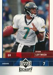 Byron Leftwich Football Cards 2005 Upper Deck Kickoff Prices