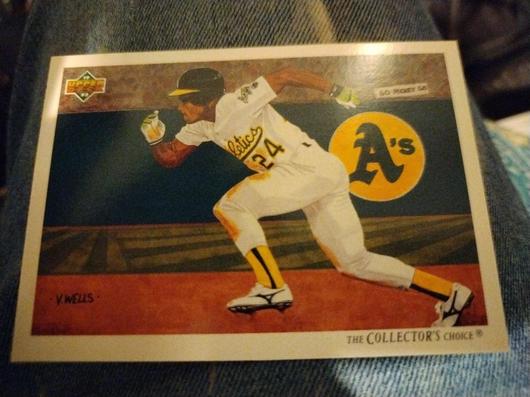 Rickey Henderson [A's Checklist] #90 photo