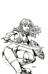 Unbreakable Red Sonja [Finch Sketch Virgin] #4 (2023) Comic Books Unbreakable Red Sonja Prices