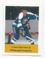 Dave Burrows Hockey Cards 1974 NHL Action Stamps Prices