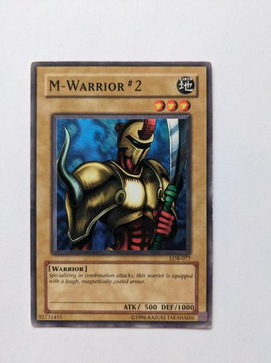 M-Warrior #2 LOB-077 photo
