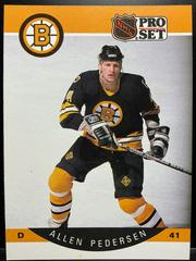 Allen Pedersen #12 Hockey Cards 1990 Pro Set Prices