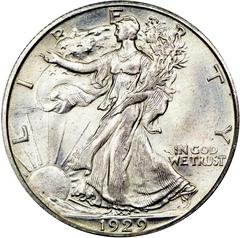 1929 D Coins Walking Liberty Half Dollar Prices