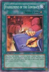 Fulfillment of the Contract [1st Edition] YuGiOh Flaming Eternity Prices