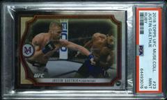 Justin Gaethje [Ruby] Ufc Cards 2018 Topps UFC Museum Collection Prices