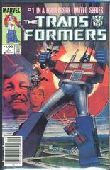 The Transformers [Newsstand 2nd Print] #1 (1984) Comic Books Transformers Prices