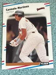 Carmelo Martinez #591 Baseball Cards 1988 Fleer Prices