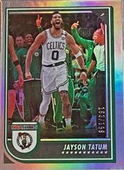 Jayson Tatum [Silver] Basketball Cards 2022 Panini Hoops Prices