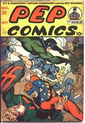 Pep Comics #31 (1942) Comic Books PEP Comics Prices