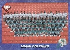 Miami Dolphins #110 Football Cards 1993 Collector's Edge Prices