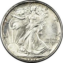 1917 S [OBVERSE] Coins Walking Liberty Half Dollar Prices