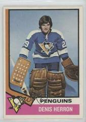 Denis Herron #45 Hockey Cards 1974 O-Pee-Chee Prices