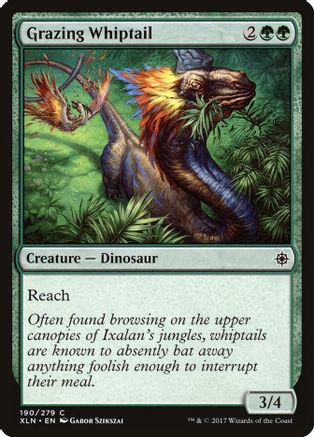 Grazing Whiptail [Foil] Magic Ixalan