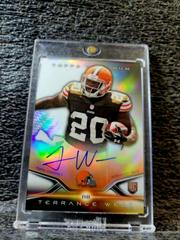 Terrance West [Purple Refractor] #6 Football Cards 2014 Topps Platinum Rookie Autograph Prices