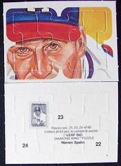 Warren Spahn [Puzzle] Baseball Cards 1989 Donruss Diamond Kings Prices