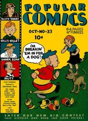Popular Comics #33 (1938) Comic Books Popular Comics Prices