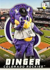 Dinger Baseball Cards 2023 Topps Big League Mascots Prices