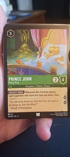 Prince John - Phony King #83 photo