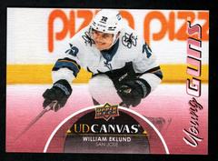 William Eklund Hockey Cards 2021 Upper Deck UD Canvas Prices