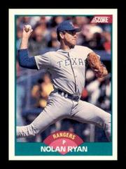 Nolan Ryan Baseball Cards 1989 Score Traded Prices