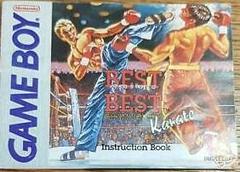 Best Of The Best - Manual | Best of the Best Championship Karate GameBoy